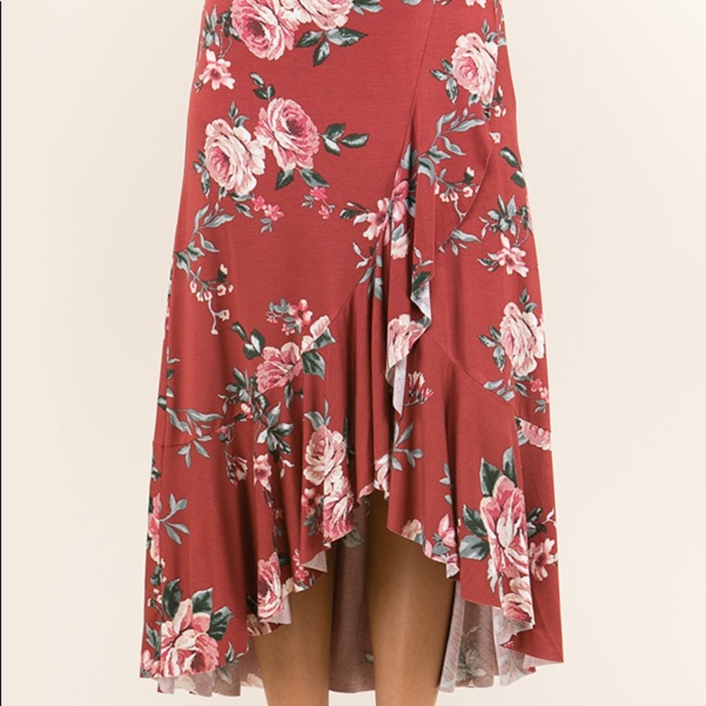Floral skirt